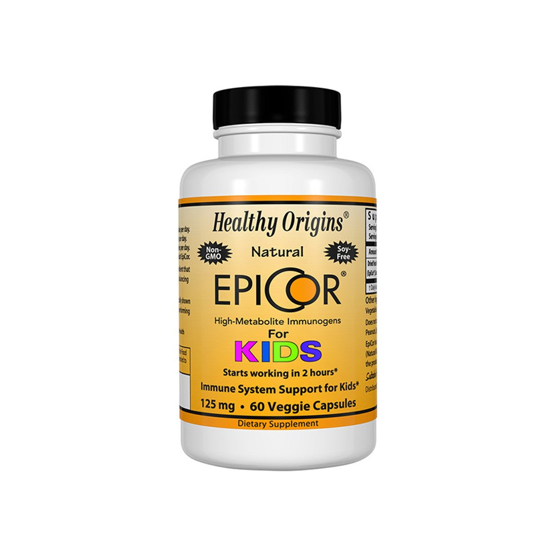 Healthy Origins Epicor for Kids 125 mg 150 cápsulas vegetais.