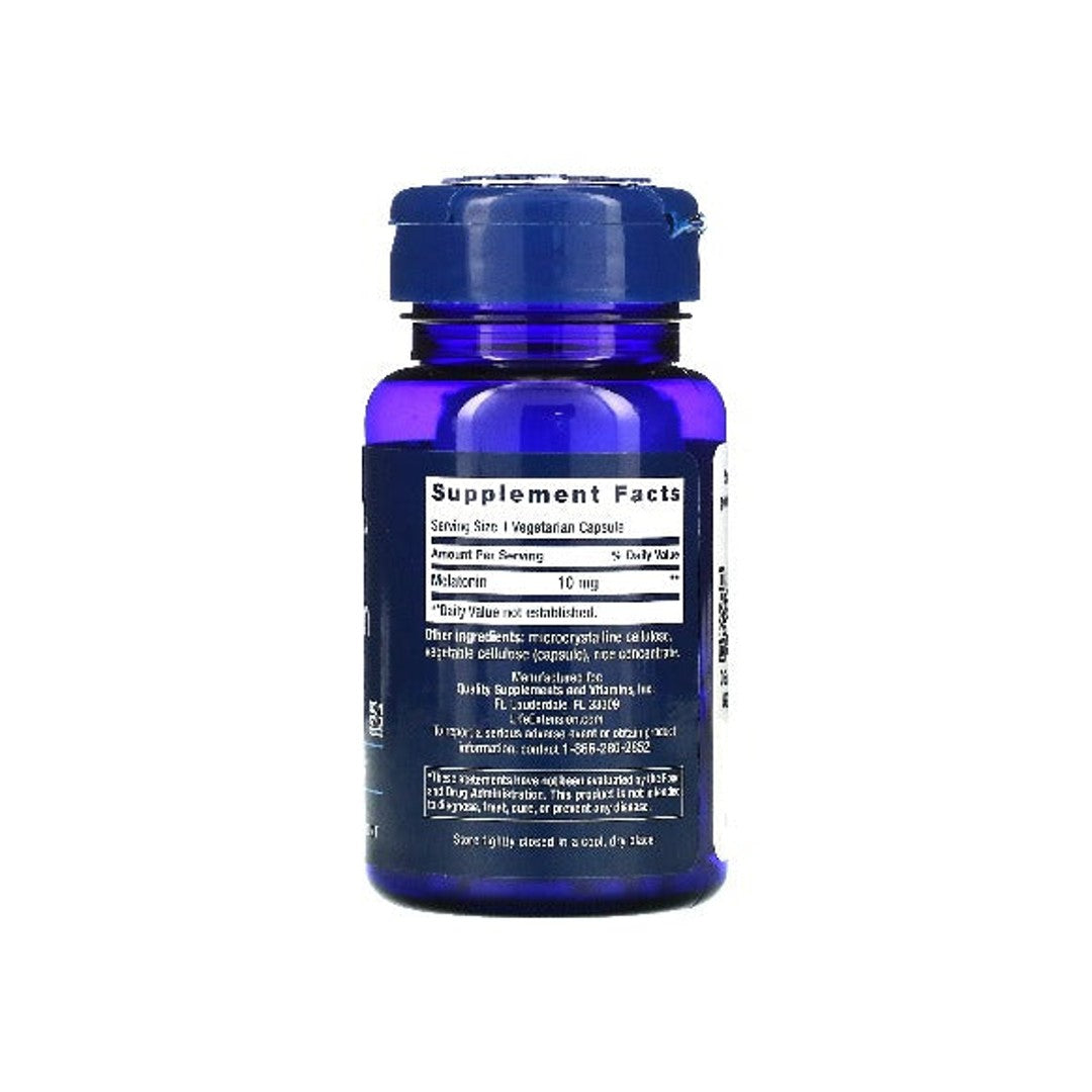 Melatonina 10 mg 60 cápsulas vegetais - Informação suplementar