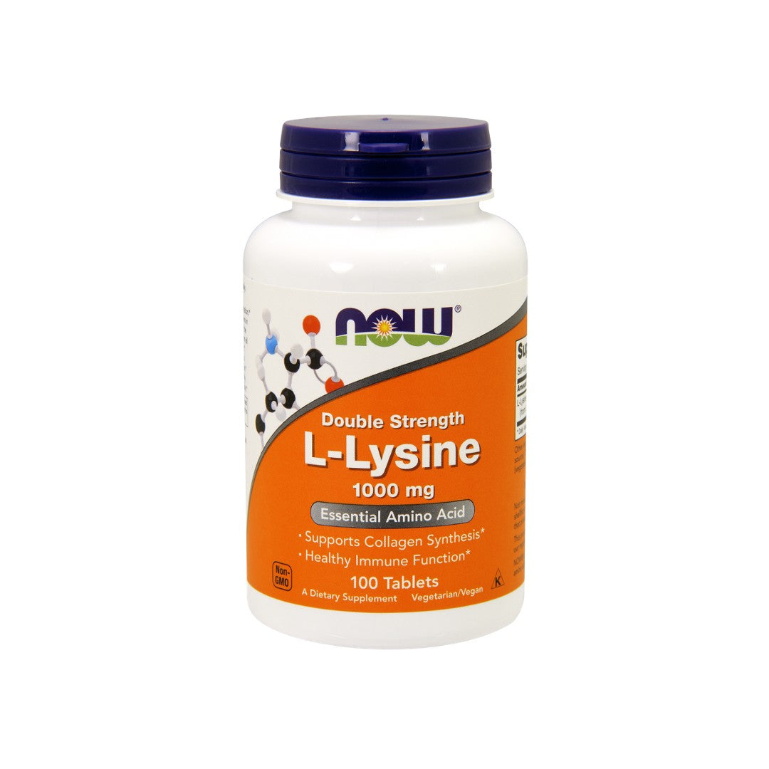L-Lysine 1000 mg 100 comprimidos - frente