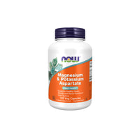 Miniatura de Now Foods Magnesium & Potassium Aspartate 120 Veg Capsules.