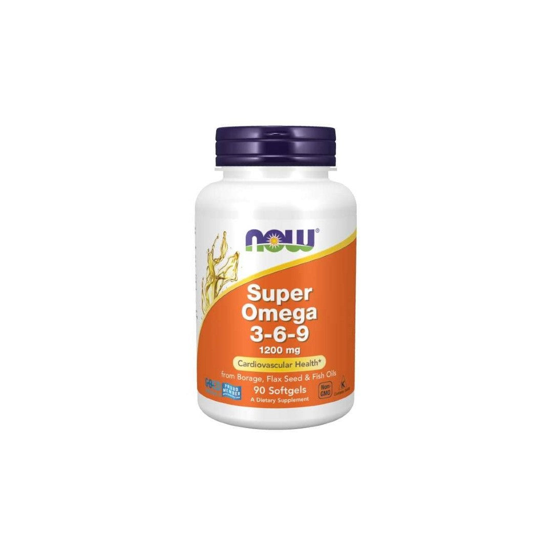 Now Foods Omega 3-6-9 90 softgel fornece uma potente combinação de vitaminas para apoiar o sistema cardiovascular. Com as suas propriedades anti-inflamatórias, este suplemento pode ajudar a prevenir a aterosclerose e a promover a saúde geral.