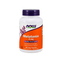 Miniatura de Now Foods Melatonina 3 mg 180 cápsulas vegetais.