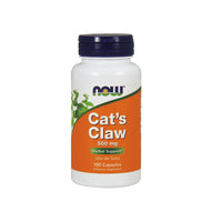 Miniatura de Now Foods Cat's Claw 500mg 100 cápsulas.