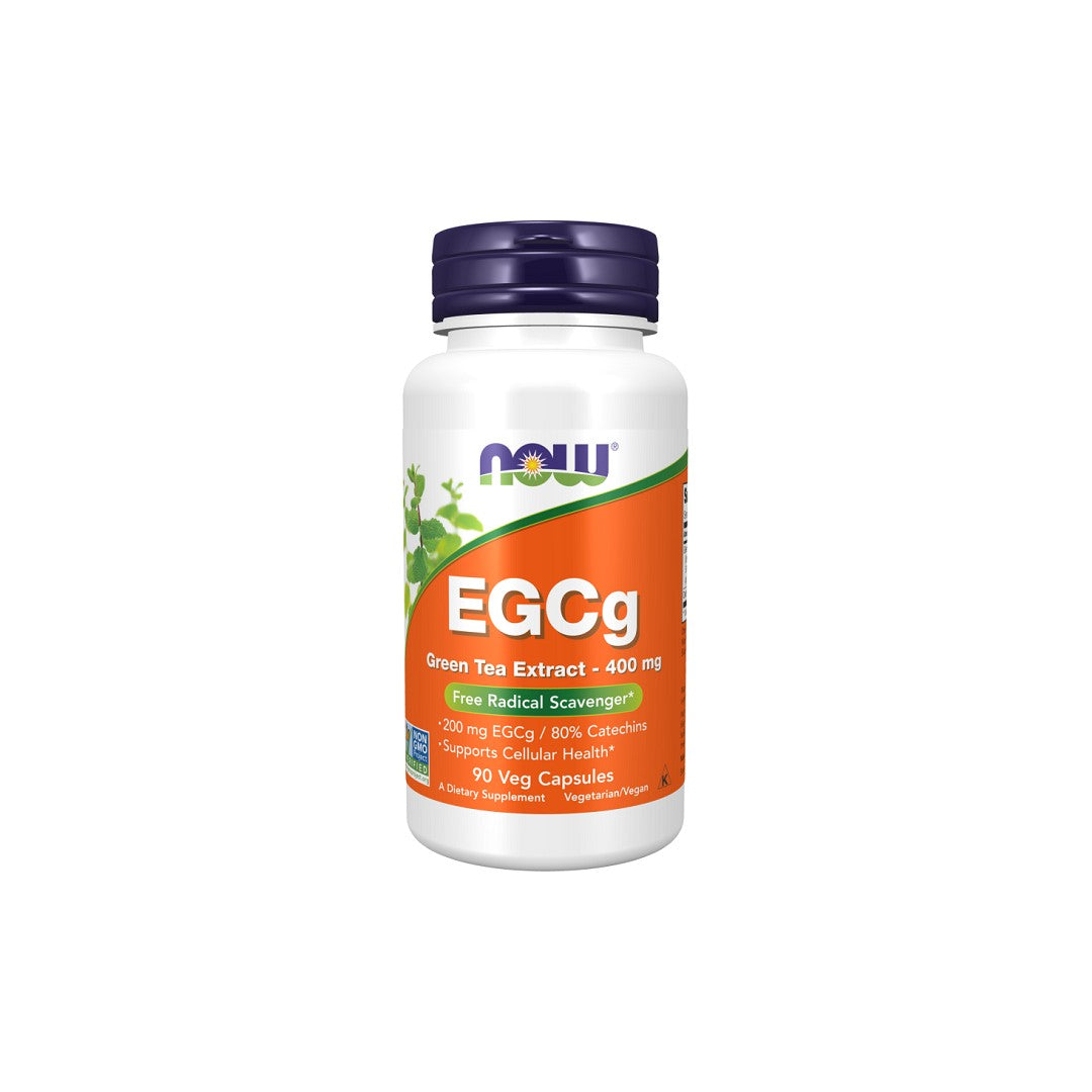 Swanson Extrato de chá verde EGCG 400 mg - 90 cápsulas vegetais.