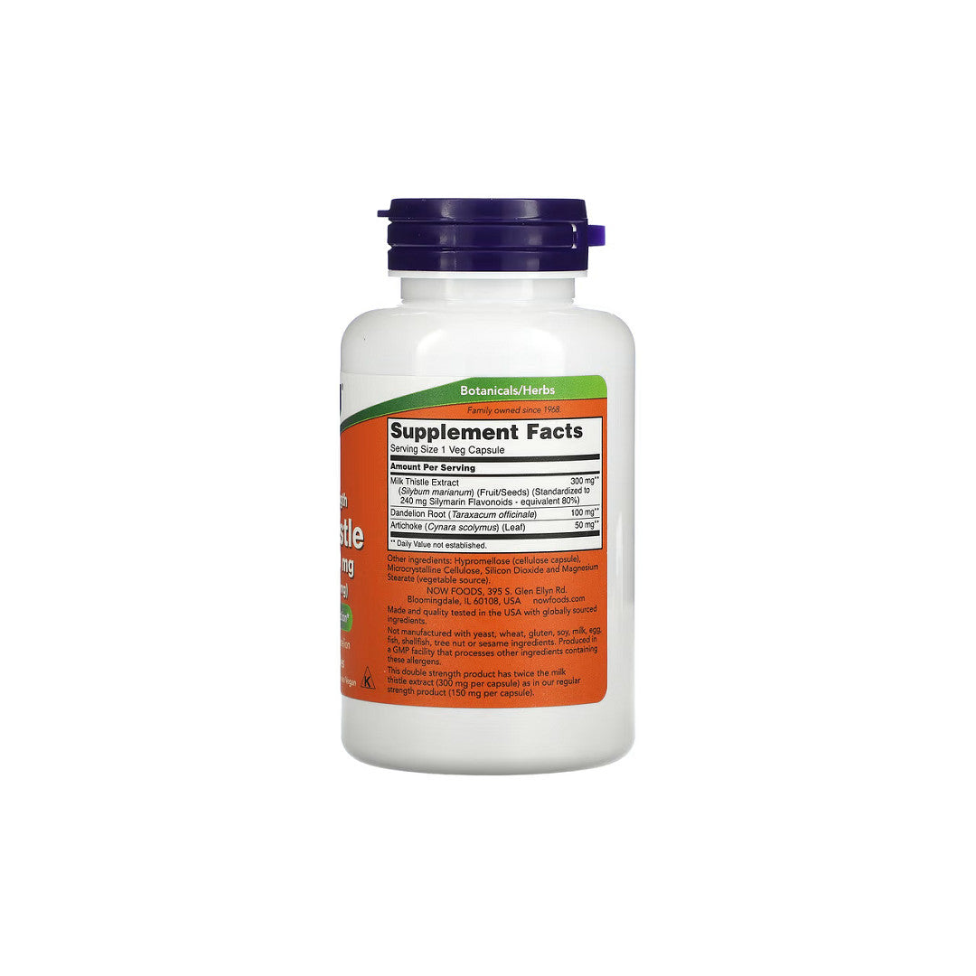 Um frasco de Rutin 450 mg 100 Vegetable Capsules da Now Foods sobre um fundo branco.