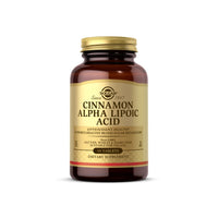 Miniatura de Solgar Cinnamon Alpha Lipoic Acid 60 comprimidos.