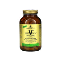 Miniatura de Um frasco de Solgar Formula VM-75 120 cápsulas vegetais sobre um fundo branco.