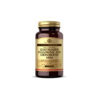 Miniatura de Um frasco de Solgar Glucosamine, hyaluronic acid, chondroitin & MSM 120 tabs.