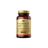 Miniatura de Um suplemento alimentar - Solgar B-Complex com Vitamina C 100 Comprimidos.