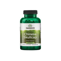 Miniatura de um frasco de Swanson Chinese Skullcap - 400 mg 90 capsules.