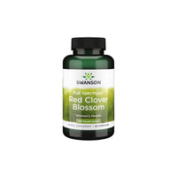 Miniatura de Swanson Red Clover Blossom 430 mg 90 caps é um remédio natural que pode proporcionar alívio durante a menopausa ou o ciclo menstrual.