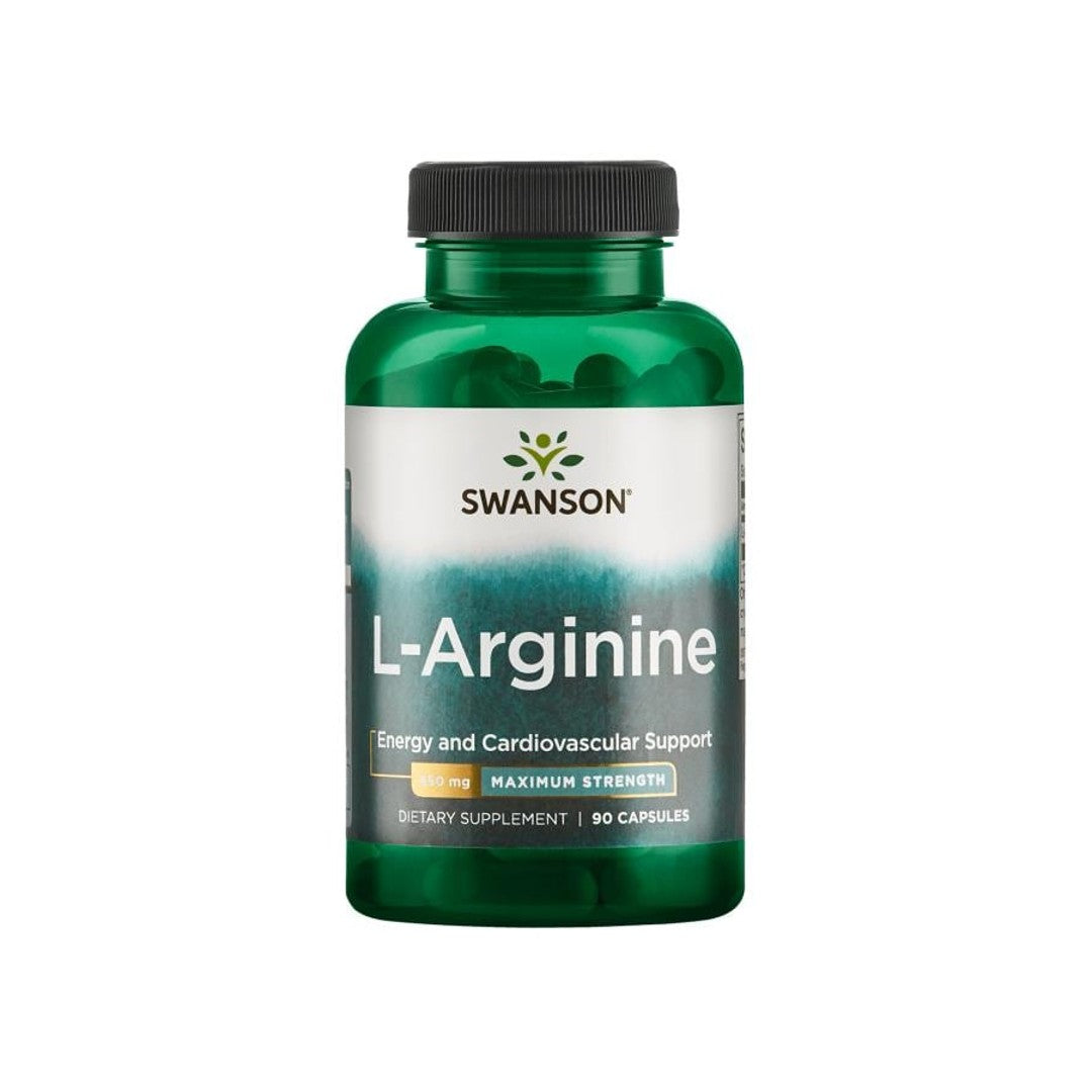 L-Arginina - 850 mg 90 cápsulas - frente