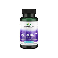 Miniatura para Swanson Selénio - 100 mcg 200 cápsulas A L-Selenometionina oferece apoio antioxidante para a saúde cardiovascular.