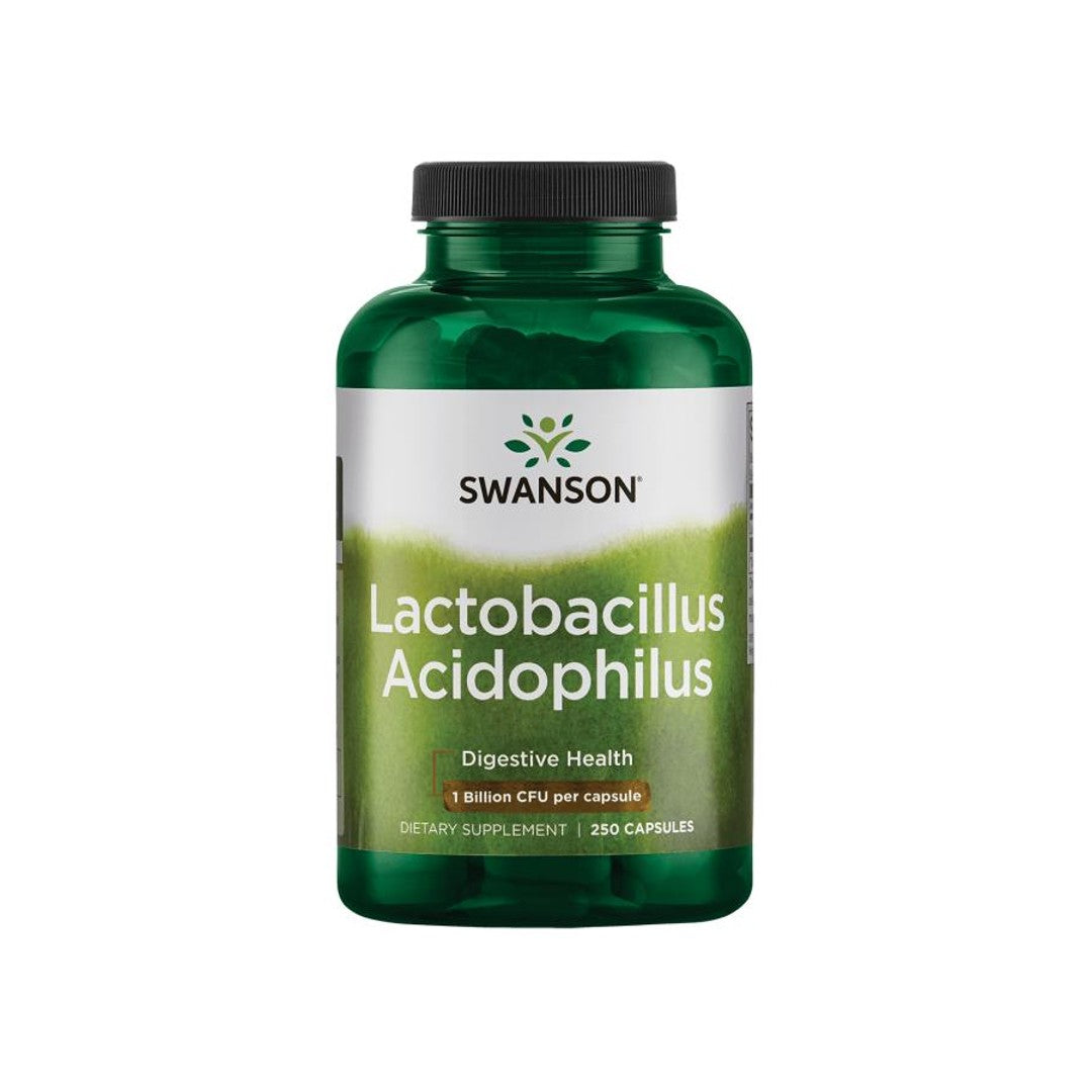 Lactobacillus Acidophilus - 250 cápsulas - frente
