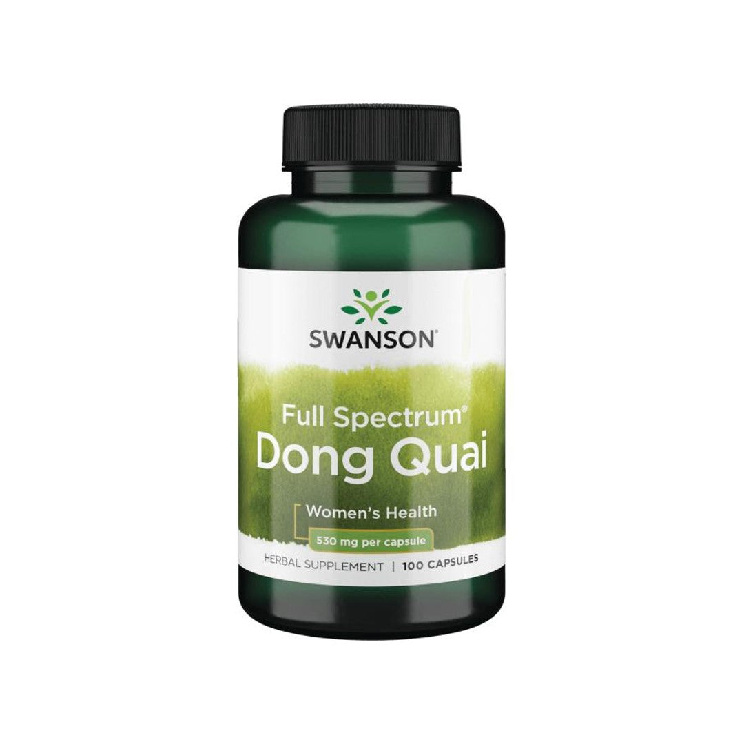 Swanson Dong Quai - 530 mg 100 cápsulas.