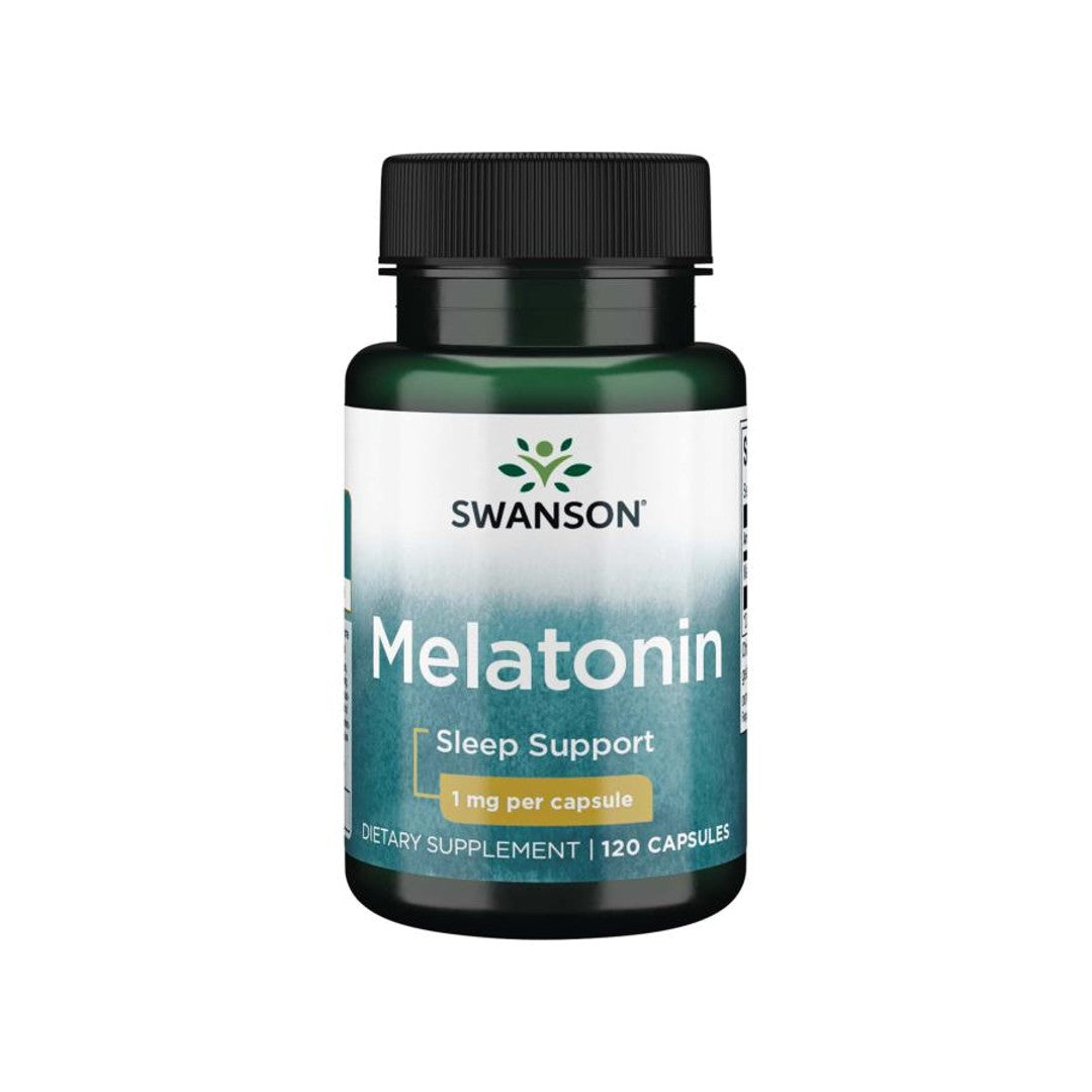 Swanson melatonina - 1 mg 120 cápsulas.
