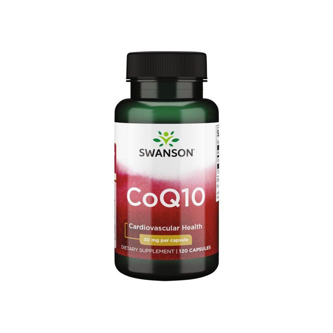 Swanson Coenzima Q1O - 30 mg 120 cápsulas - 60 cápsulas.