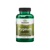 Miniatura de Swanson Pygeum - 500 mg 100 cápsulas promove a saúde das vias urinárias e da próstata.