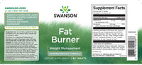 Miniatura do rótulo de Swanson Fat Burner - 60 tabs.
