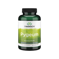Miniatura de Swanson Pygeum Bark and Extract - 120 cápsulas promove a saúde da próstata e do trato urinário.