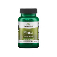 Miniatura de Swanson Maca - 500 mg 60 cápsulas.
