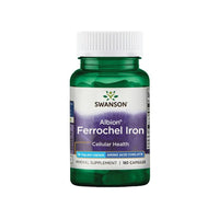 Miniatura de Swanson Ferrochel Iron - 18 mg 180 cápsulas Albion Chelated