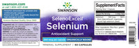 Miniatura do frasco do suplemento de selénio SelenoExcell da Swanson para cuidados cardiovasculares.