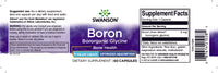 Miniatura de O rótulo de Albion Boron Bororganic Glycine - 6 mg 60 cápsulas por Swanson.