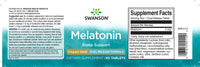 Miniatura de Um frasco de Swanson Melatonin - 3 mg 60 tabs Dual-Release para ajudar a dormir.