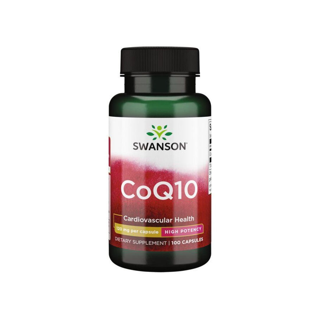 Swanson Coenzima Q1O - 120 mg 100 cápsulas.