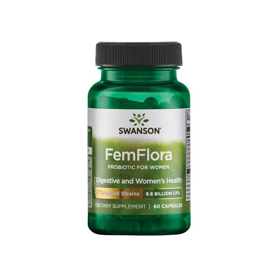 Swanson FemFlora Probiotic for Women - 60 cápsulas.