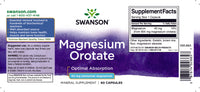 Miniatura de Swanson Magnesium Orotate - 40 mg 60 capsules.