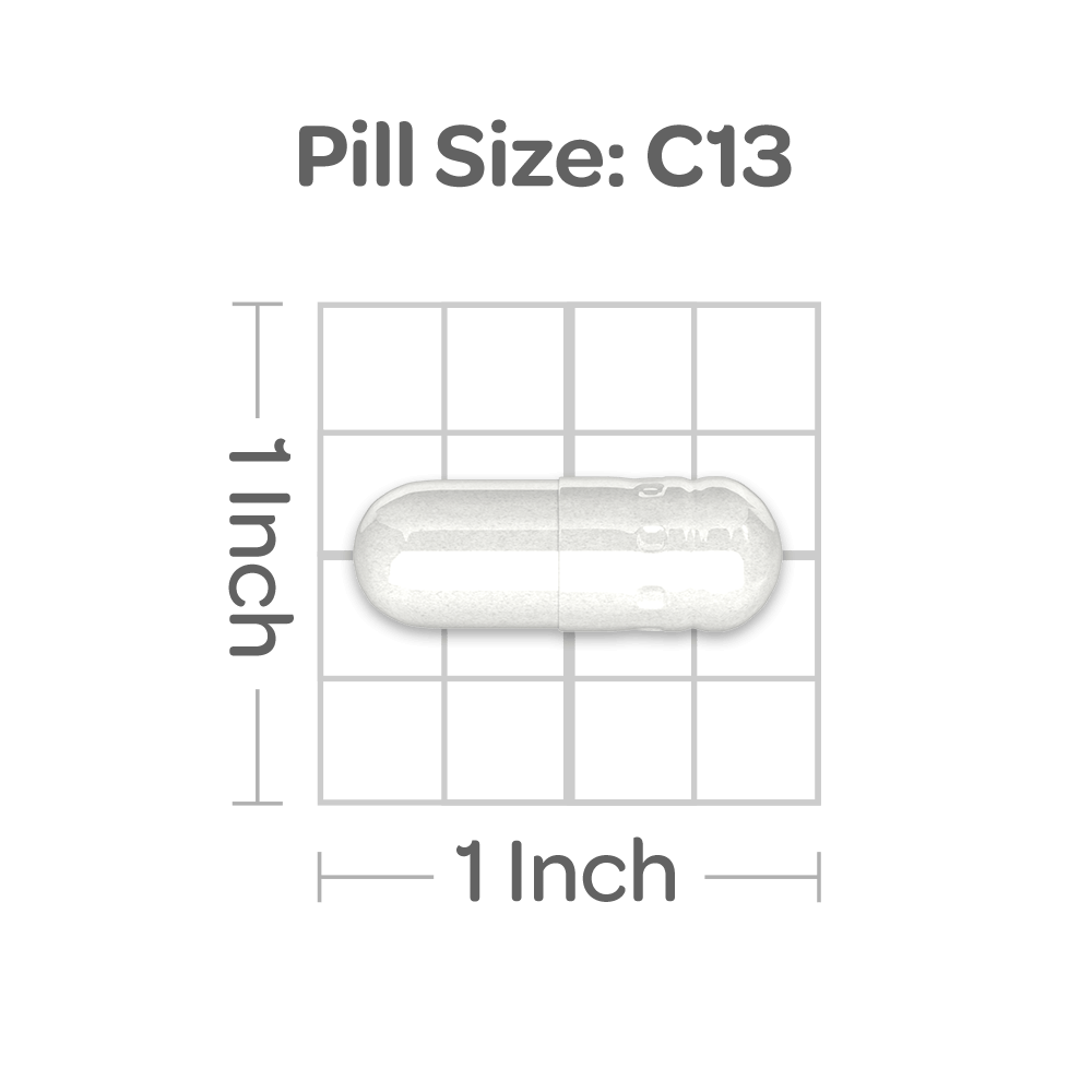 A Garra de Gato - 500 mg 100 cápsulas fabricadas por Puritan's Pride é apresentada num fundo preto.