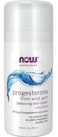 Miniatura de Now Progesterone from Wild Yam Balancing Skin Cream 85 g by Now Foods.