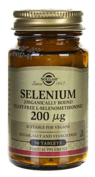 Selénio 200 mcg 50 comprimidos - frente 2